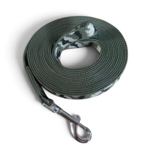 Dog Training Lead Recall Green Camo