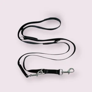 Training Lead Police Dog Style Black