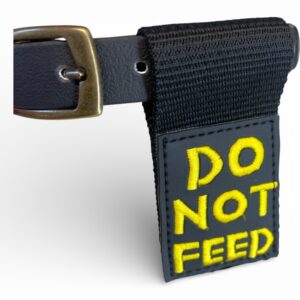 Large Embroidered tag.